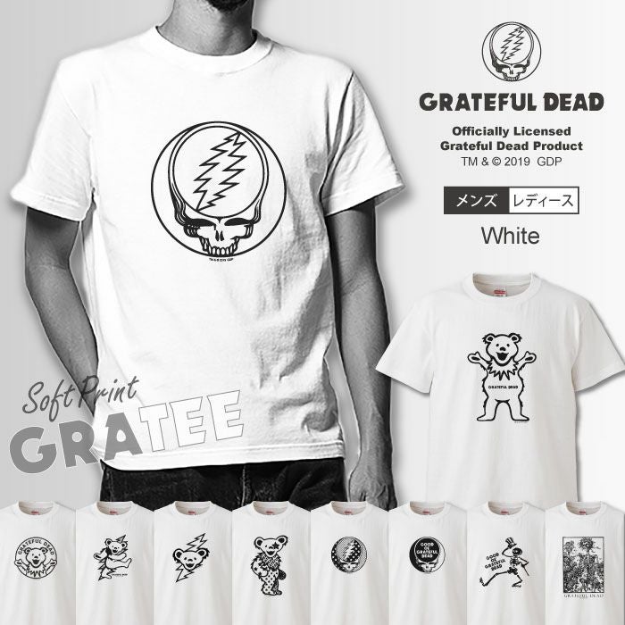 GRATEFUL DEAD 】Tシャツ メンズ グレイトフル・デッド デッドベアー