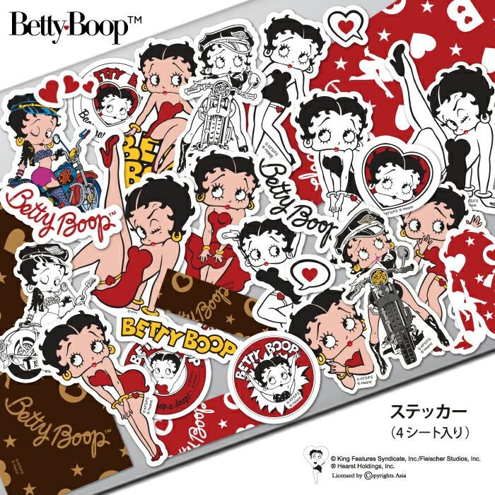 Betty Boop™ 】ステッカー ベティーちゃん 正規品 | WOOD GREEN